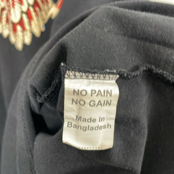 Harley Davidson Mens XL Pullover Motor Cycle Stretch Black Rodeo Casual T Shirt - Picture 7 of 8